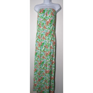 Lilly Pulitzer Small Dress FLAW Marlisa Mini Bee in your Bonnet Strapless Maxi
